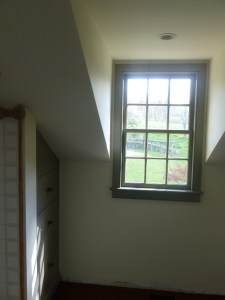 After - the bathroom dormer